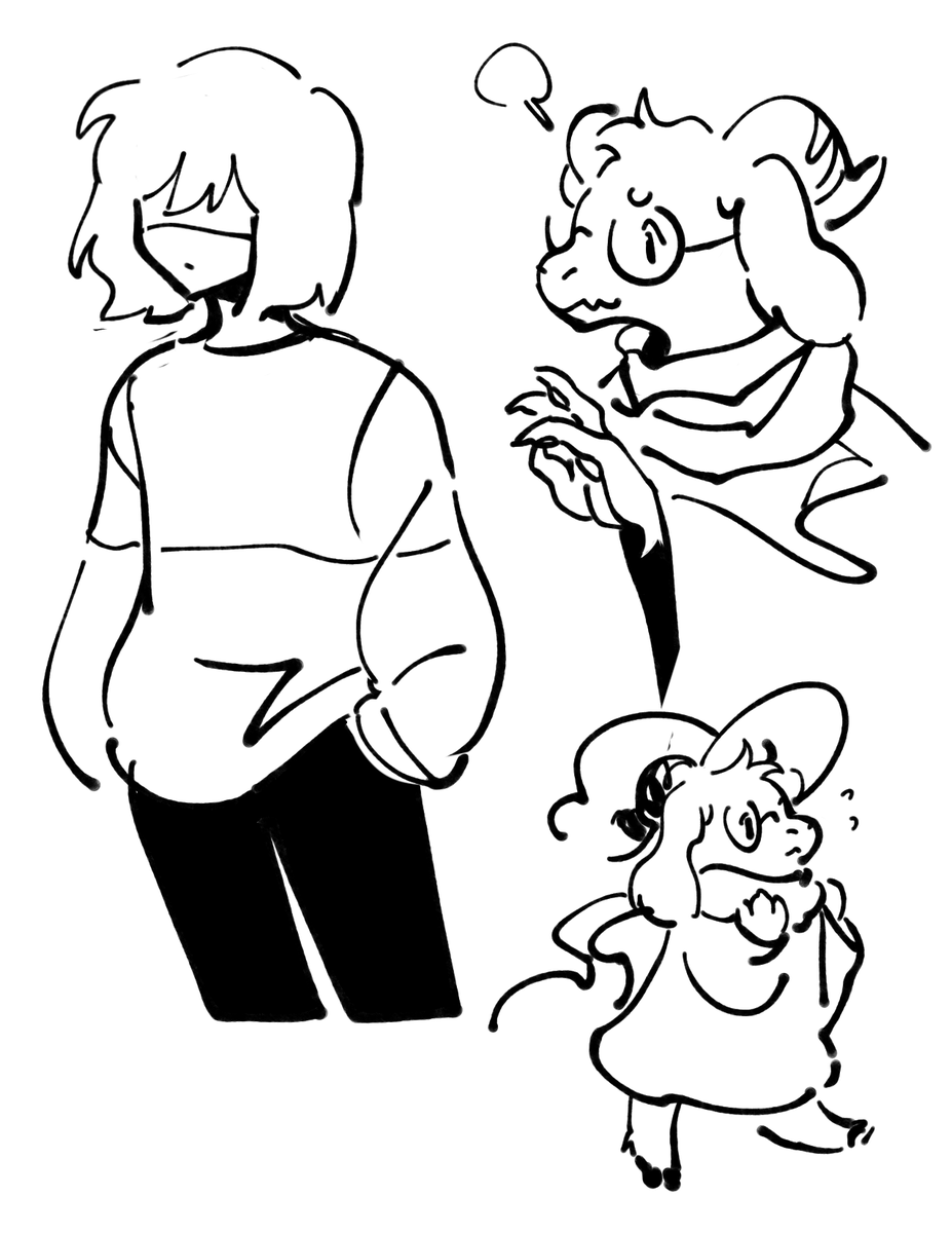 deltarune doodles 