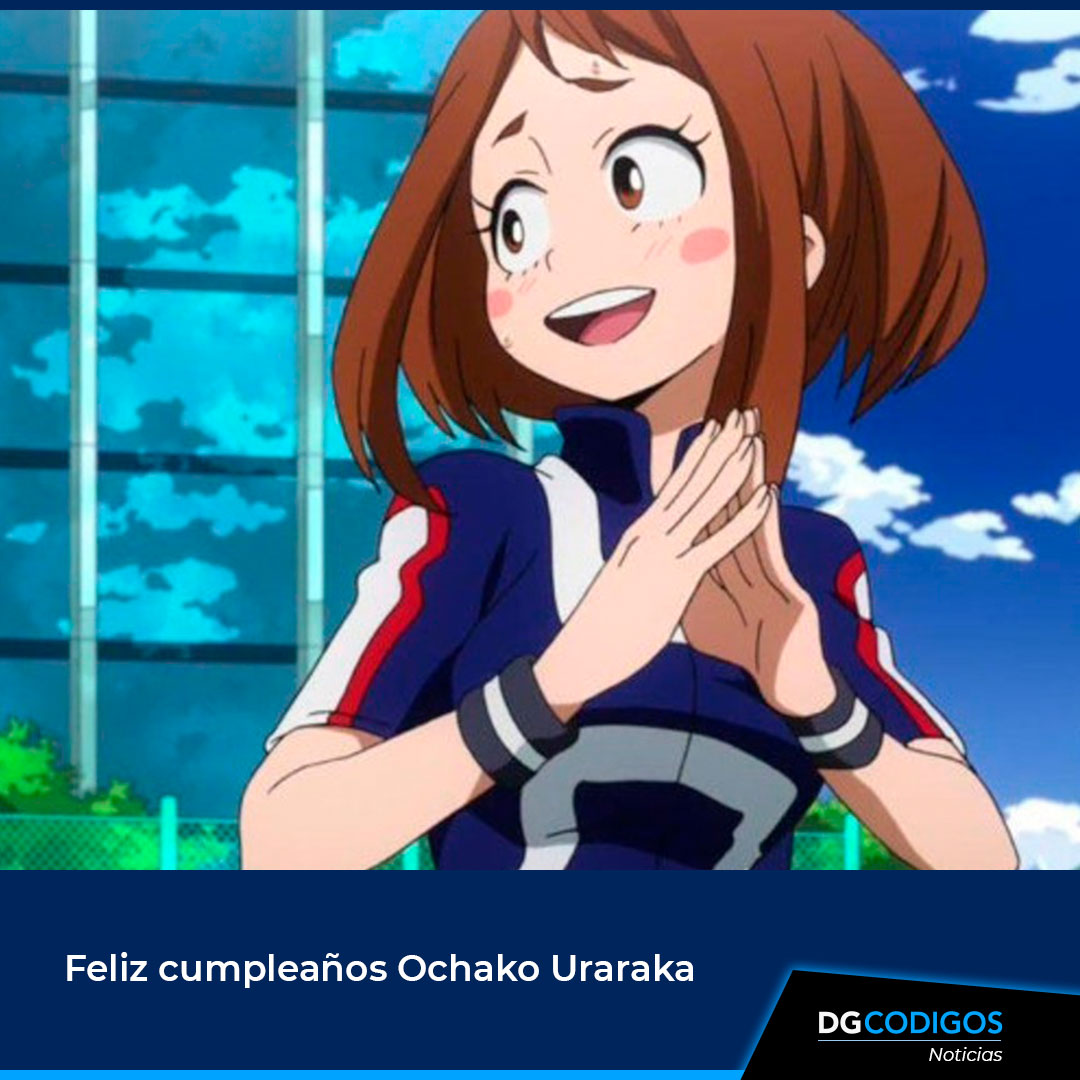 Feliz cumpleaños Ochako Uraraka

#MyHeroAcademia #uraraka #cumpleaños #anime #otaku
