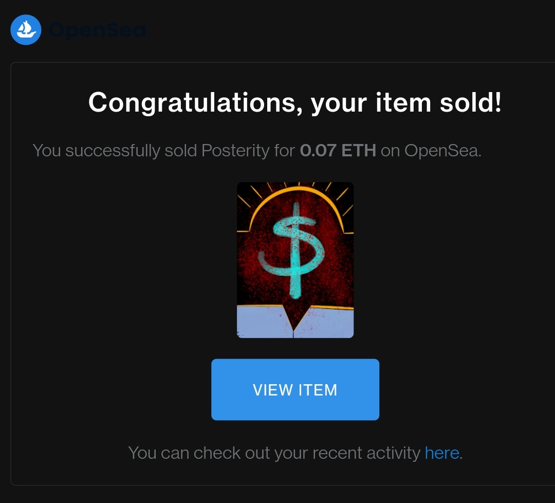 NDBee_'s tweet photo. ๐ฏ Words cannot express how I feel right now! My first sale!! ๐ฅณ Such an important milestone and big thanks to Aidan Tag for believing in me! ๐๐๐
#NFTsale #myfirstsale #NFTshill #nftcollector #NFTCommunity #nftart #NFTartist #NFTartists https://t.co/d6qpyD3L9o