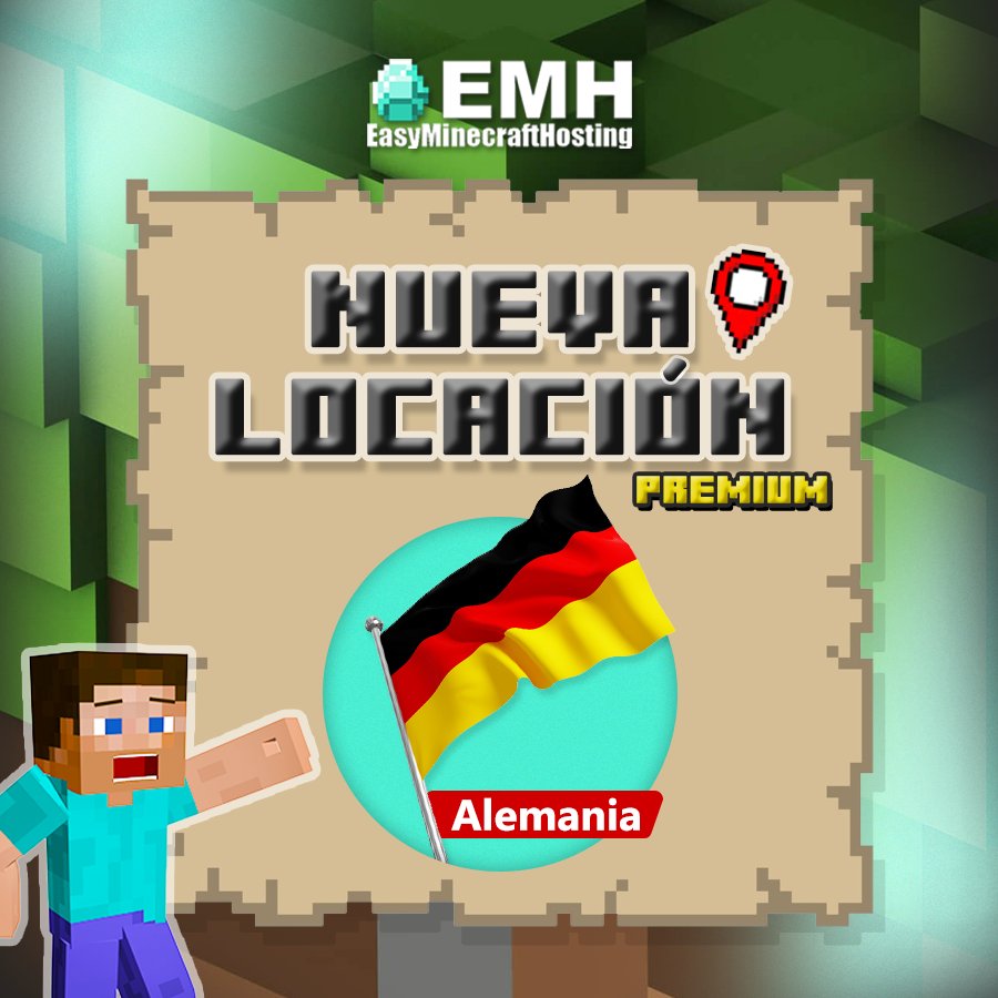 EasyMH_'s tweet image. En EasyMH nos preocupamos por el ping de todos nuestros clientes 🥳

¡Nueva locación PREMIUM en Alemania!
Procesador: Ryzen 9 3900
easyminecrafthosting.com