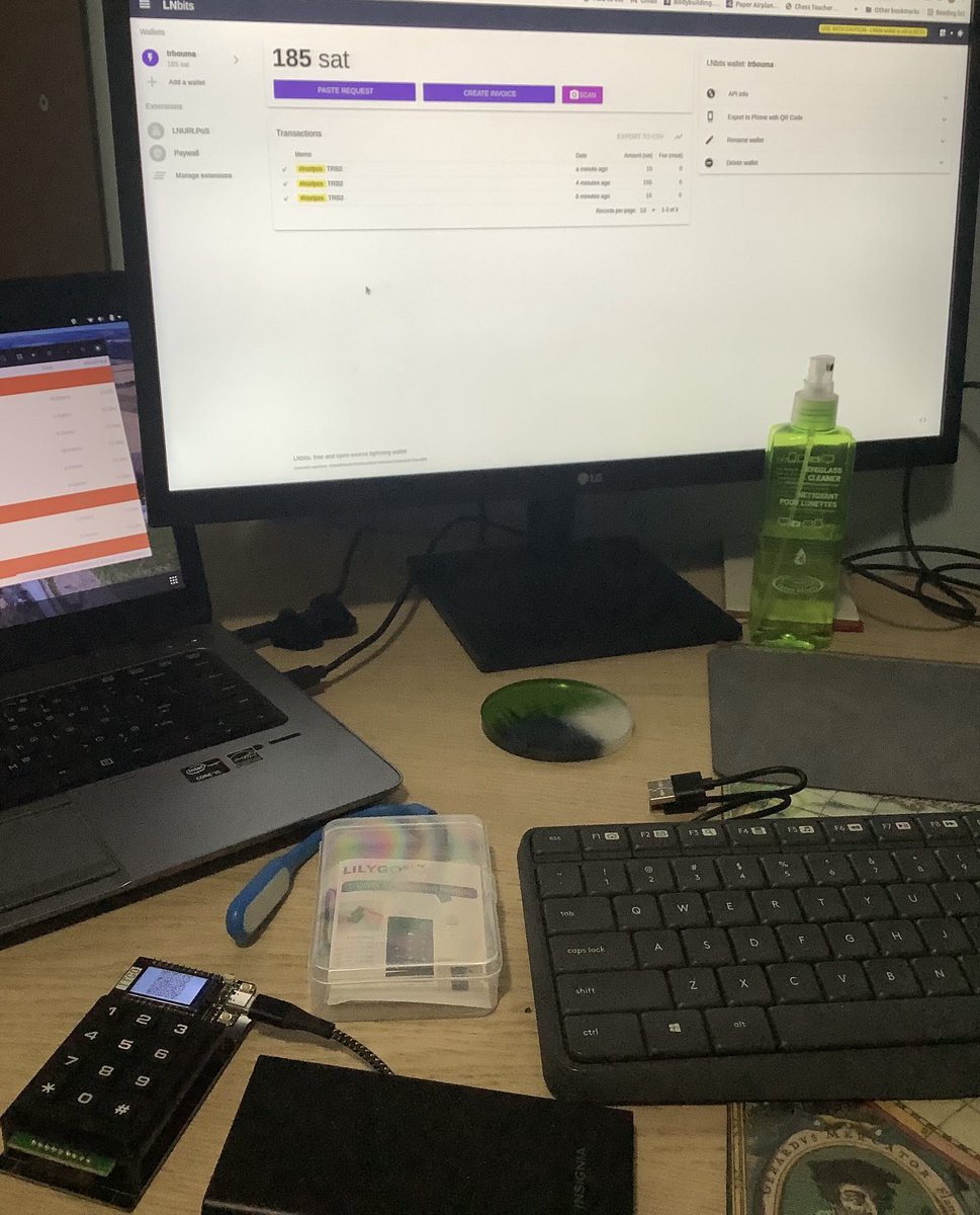 trbouma's tweet photo. I got my offline #LNURLPOS working!!! I can now request payments without even being connected to the network! Amazing work by @arcbtc and @lilygo9
#LightningNetwork https://t.co/wONY53ltZH
