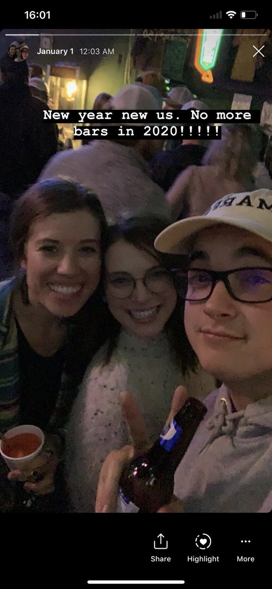 WalkerKCarson's tweet photo. @lacympitts Relatedly this was me on NYE 2019 https://t.co/rrvubkmU5k