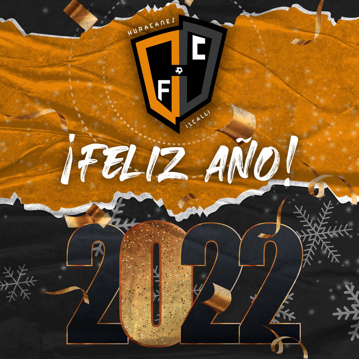 Un brindis por esas personas que conocimos por casualidad en el 2021 y fueron la casualidad mas maravillosa. 🎆🎇 🎉

¡#FelizAño 2022 para todos! #HuracanesIzcalli #AñoNuevo #TemporadadeHuracanes 🌪 ⚽