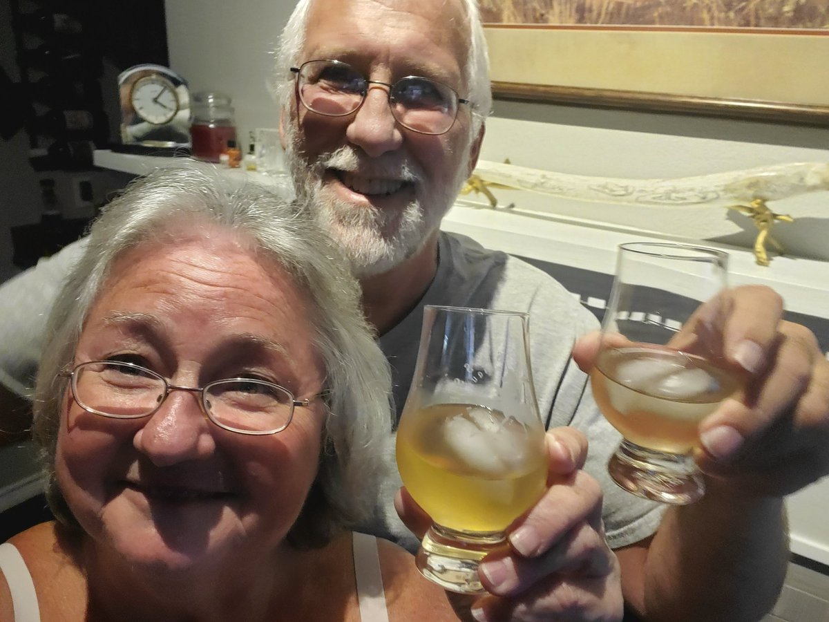 Happy 46th Anniversary to the love of my life! Celebrating with some @SassenachSpirit whisky for me and Tequila for my husband. The only way it would have been better is if the Sassenach Tequila would have come in @SamHeughan , perhaps next year!