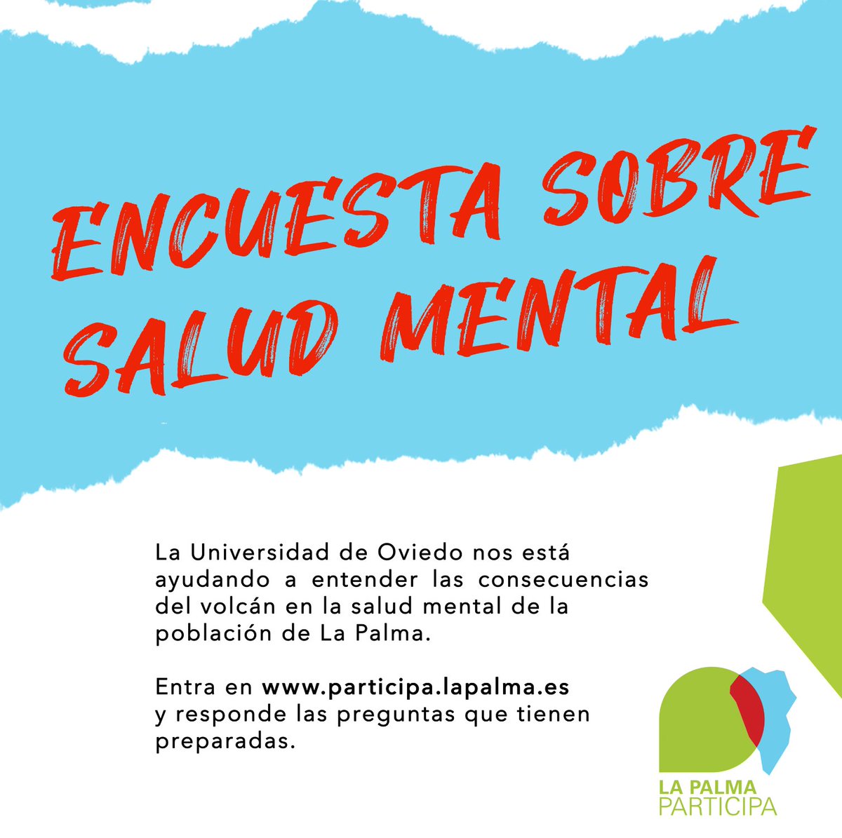 Entra participa.lapalma.es y ayúdanos a conocer las consecuencias del volcán.