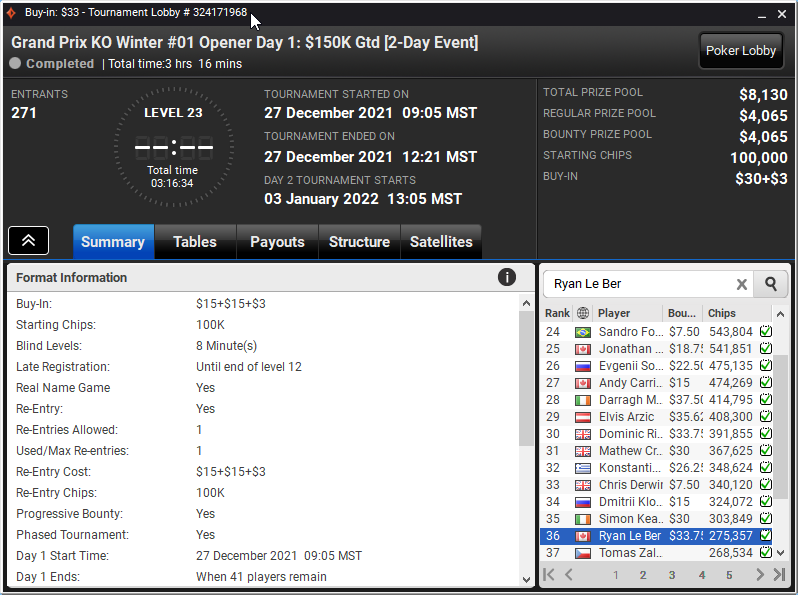 TryTimePoker's tweet image. Made it 30 seconds from our 3rd Day 2 A8&amp;lt;89.
We've got about 17-19 bb for both of our day 2's next week. #pokerisfun #wegoagain. Also, come play Star Trek with me.