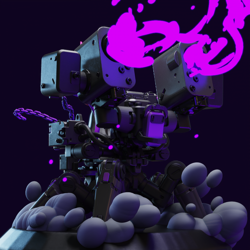 DIM3N8ION_838's tweet photo. @AnimoNFT  X 3N-8P  3RZA M3CHA 1/1 

On auction tomorrow! ✨💜 https://t.co/YrdrdUDnIV
