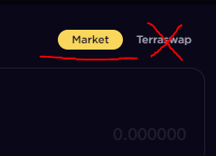 PROTIP: Never sell your $LUNA into a pool. Burn it for $UST instead by using the Market setting on Terra Station