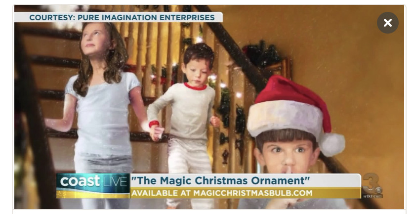 The spirit of Christmas, for one family, came in the form of a very special Christmas story. A Family Christmas Story: Talking with the Author of The Magic Christmas Ornament | James Barbato @MagicOrnament via @WTKR3 ow.ly/Q0Gq50BIG99 #ChildrensBooks #MondayBlogs #ebooks