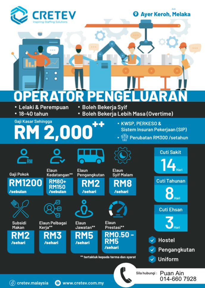 uda_ain's tweet photo. Please tolong share utk mereka yang memerlukan pekerjaan. Tq. https://t.co/Kw9t34TFh6