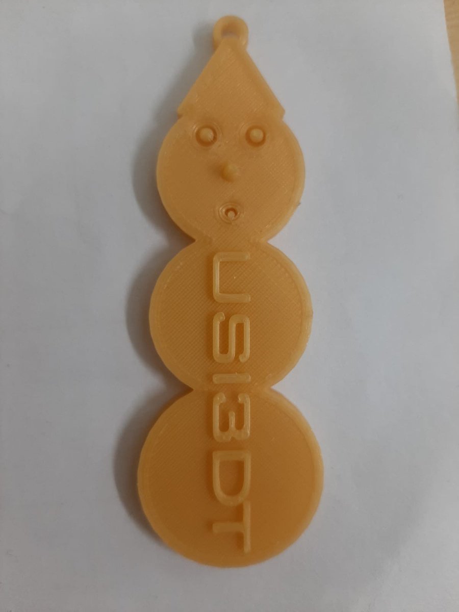usi3dt's tweet photo. One of our students made 3D Printed Snowman ⛄ Keychain 
Still thinking!! DM US#join #class #masterclass #register #freemasterclass #stilllife #sketching#sketch #joinus #master #learnsketch 
USI3DT  to know more please call #call9328930000 #tobook #seat #usi3dt https://t.co/xsXlCrJZ29