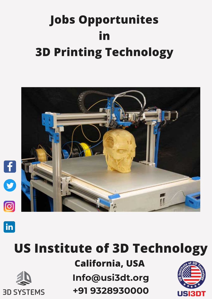 usi3dt's tweet photo. Learn 3D Printing Technology

On average, learning the basics of 3D design takes from 6 to 12 months, while mastering all its tools may last for years. It all depends on many factors.

Still Hesitation?DM us 

#learning #technology #3dprinting #usi3dt #design #basisschool https://t.co/rKI4xVfTVR