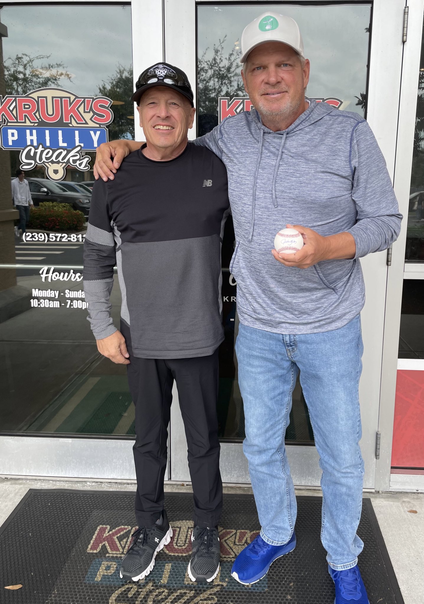 LS Warriors National Amputee Baseball Team on X: Louisville Slugger  Warriors General Manager David Van Sleet and team Honorary Coach and former  MLB Player, ESPN Analyst and Phillies Announcer John Kruk. What