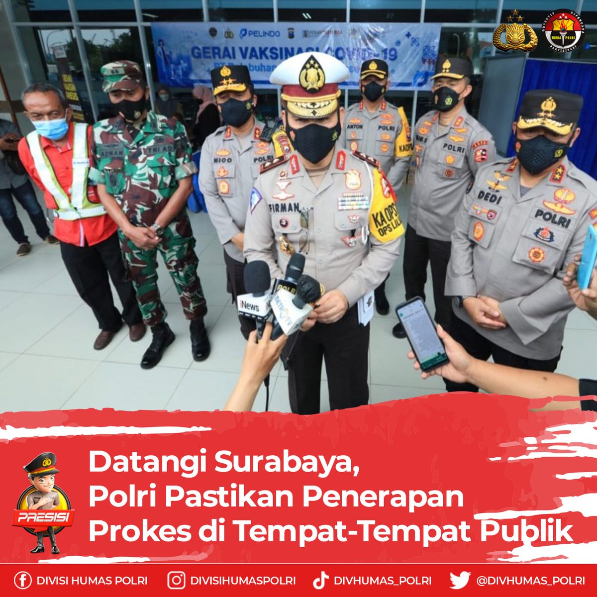 anonD__'s tweet photo. Polri pastikan penerapan prokes ditempat tempat publik menjelang libur nataru
#PatuhiProkesNataru
Waspada Varian Baru https://t.co/gFkq3M7Cre