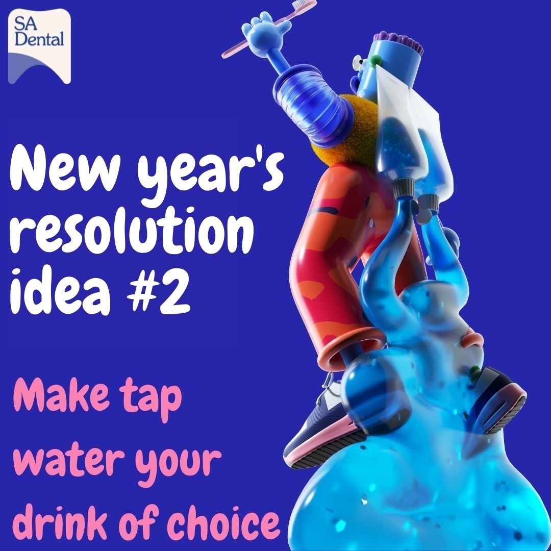acffanz_chapter's tweet image. 2022 is right around the corner!

Make your oral health your priority in the new year by resolving to drink tap water over fizzy drinks or juices.

You can do it, we believe in you! 💪#cavityfreefuture
thanks to SA Dental
