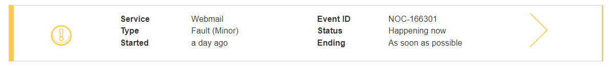ralphytown's tweet image. Over an 1.5 hrs on hold to speak to CSA at @iinet CSA was professional but appears to be working in same info void as us all. Email outage status is pending Only update is via status page which says that webmail issue is minor. No mention of broader problem #iinetdown #iinet