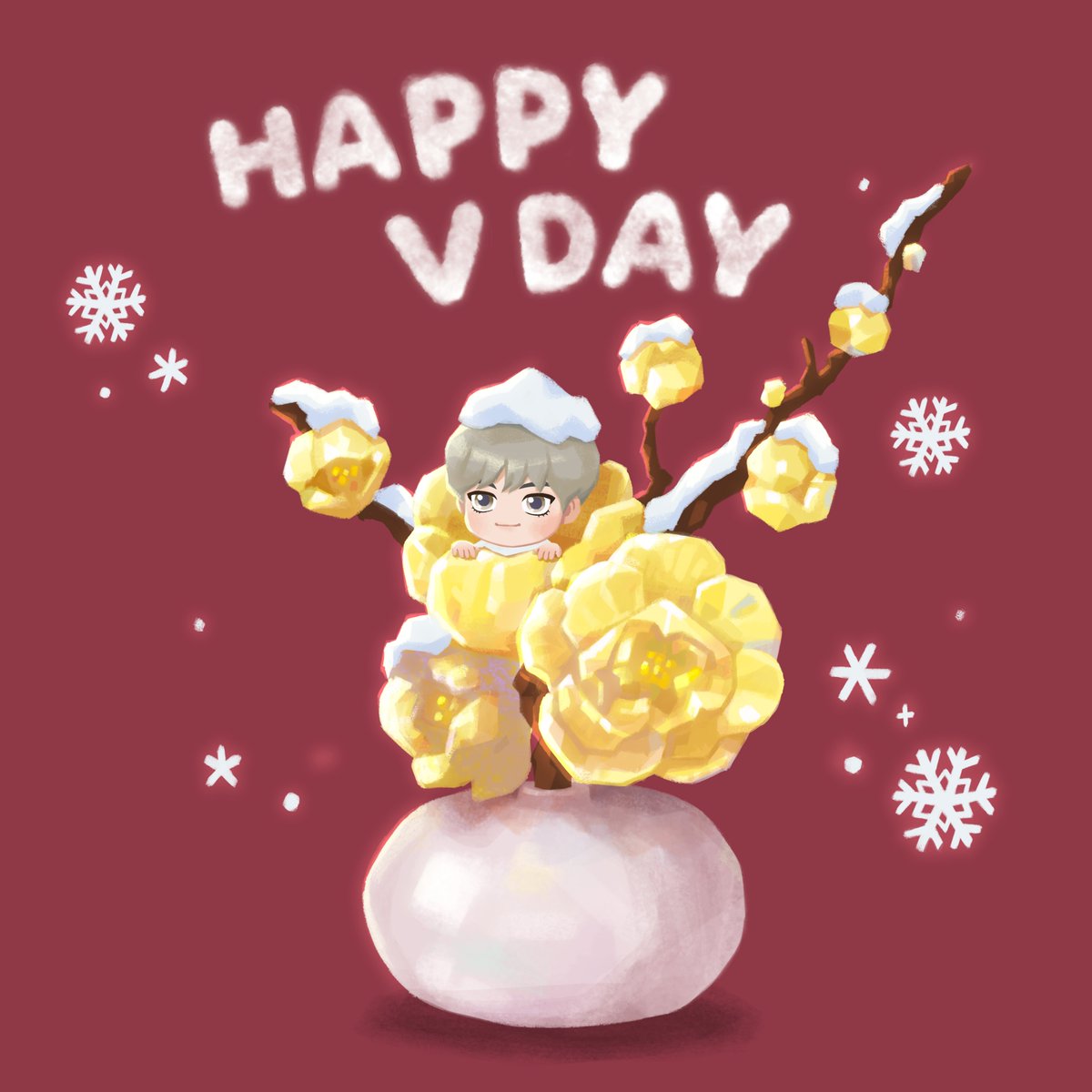 TinyTANofficial's tweet photo. Please treat this winter treasure with love and tenderness

#Happy_V_Day #TinyTAN #Birth_Flower #𝖶𝗂𝗇𝗍𝖾𝗋s𝗐𝖾𝖾𝗍 https://t.co/CIRqPnZ5ZG