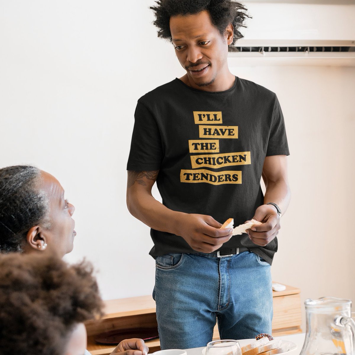 ComstockDesign's tweet photo. I'll have the chicken tenders. A forever mood.

#chickentenders #chickentendies #chicken #foodie #tshirttuesday

Click Here To Buy: https://t.co/s1cPaHXulK https://t.co/sksjzMzGWO