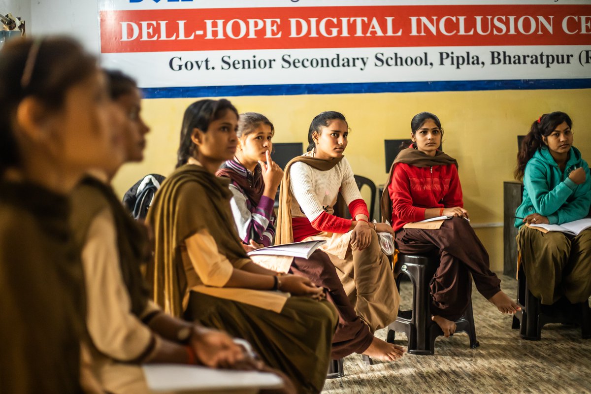 ichopeindia's tweet photo. Dell Technologies supported Digital Inclusion Initiative. Well on course to reach over 100,000 government school students, in 10 States (NCR of Delhi, Uttarakhand, Uttar Pradesh, Rajasthan, Gujarat, Maharashtra, Telangana, Karnataka, Tamil Nadu, and Pondicherry). https://t.co/FHQ1asyMKz