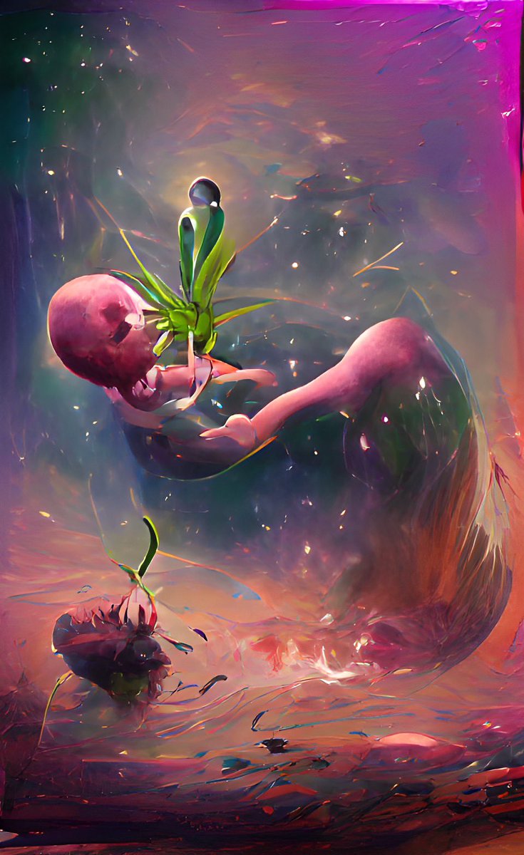 “she give tenfold, come here papa, plant your seed. she can grow it from the womb, a family” - woman by doja cat