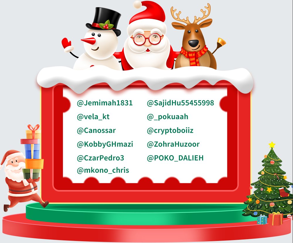 MemoLabsOrg's tweet photo. Congrats to all winners! Please send me a private message about your USDT (TRC20)deposit address through Twitter and check your Christmas gift within 5 working days.#MEMO #Christmas #Decentralized #storage https://t.co/hAQEPVWUep