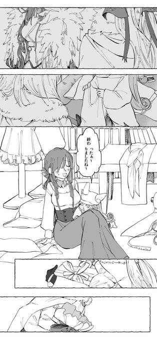 似た者同士な2人❶🎄🎁

クリスマスのその後オベキャス

🎀「あれれ〜?オベロン、サンタさんが来たのは私だけではないみたいですよ?」
🦋「嘘だろ⁉️」 