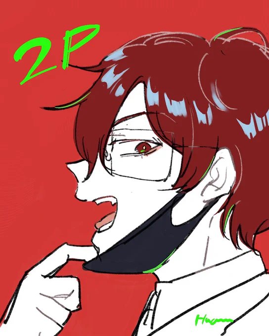2p ヴァンパイア #まめねことレオス