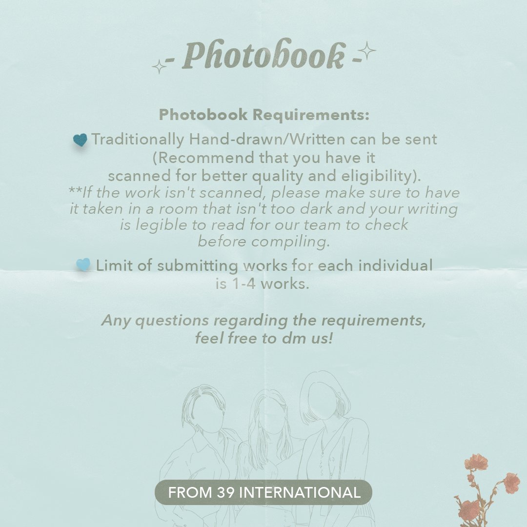 ThirtyNineIntl's tweet photo. Hello everyone!

Want to send support message to 39 girls? Here's your chance to do that.

We are planning to send them a photobook so they can feel their fans love across the globe.

Send your artworks in this form: https://t.co/Adkh3QRBGn…

Thank you!

#서른아홉 #ThirtyNine https://t.co/XpSEOfLIpT
