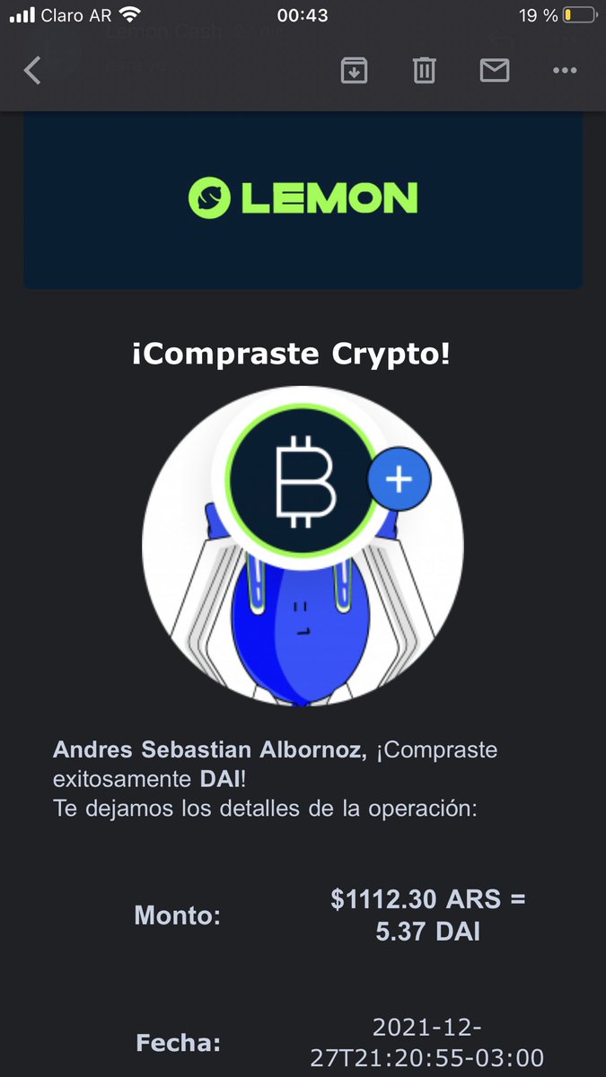 A_Sebastian's tweet photo. Hola Ramiro @rseliman te paso la información de este sorteo espectacular de la gente de Lemon $salbornoz2 salbornoz2 https://t.co/DzX5x7dOcS