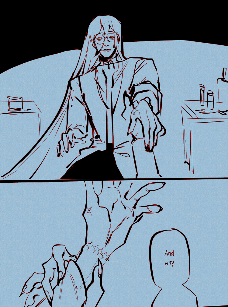 introducing a new character. 
