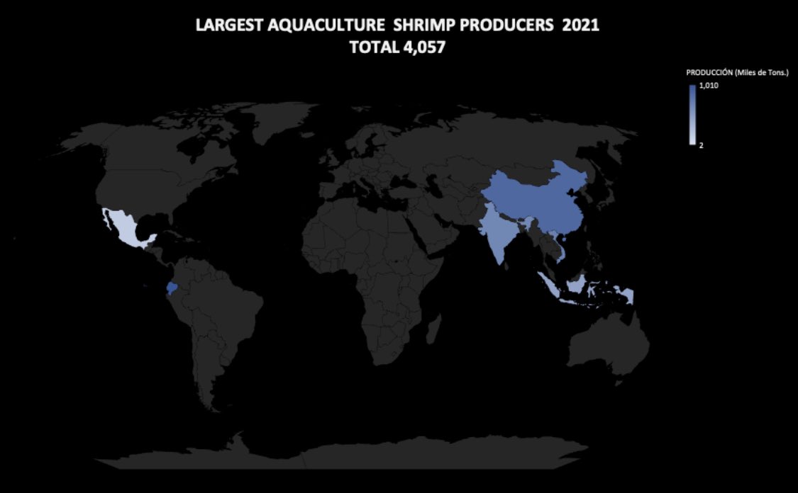 inyectar Monarquía Insatisfecho Twitter 上的 Aquaculture Magazine："Ecuador is the first country to produce  one million tons of shrimp from aquaculture. https://t.co/3RPCF0R4xt" /  Twitter