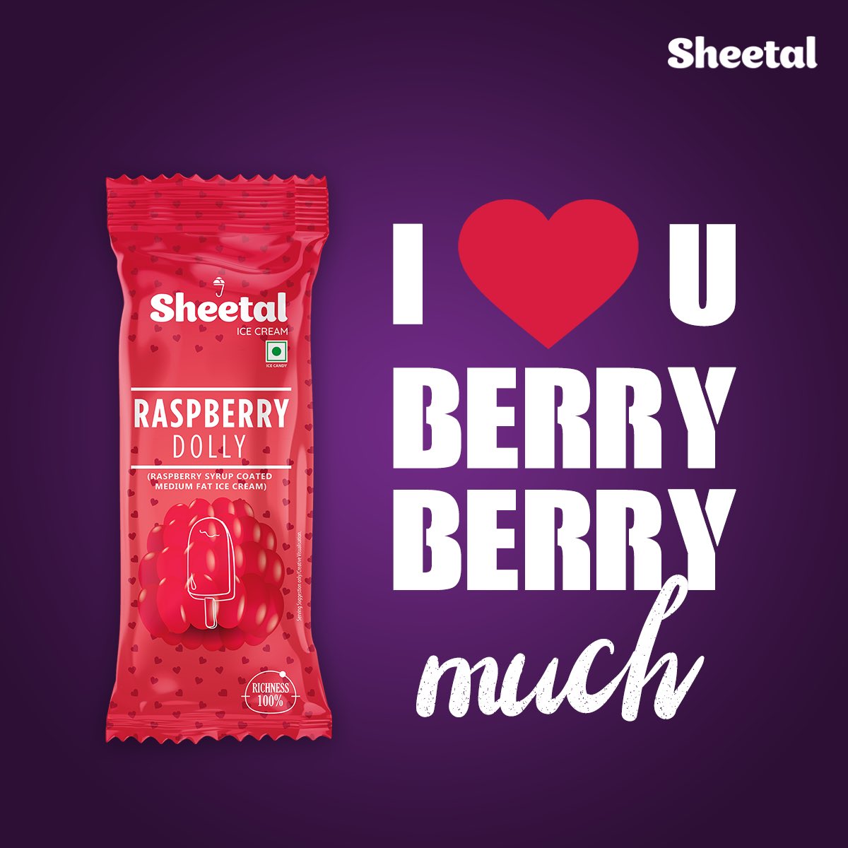 LimitedSheetal's tweet photo. I Love You Berry Berry Much ..
#SheetalIceCream #icecream #chocolaty #chococandy #icecreamflavours #icecreamtime #icecreamparty #ahmedabad
#amreli #icecreamlover #incredibleindia #gujarat #surat #food #instafood #instaicecream #momentmarketing #topicalspot #topicalpost https://t.co/hyNGctsgLU