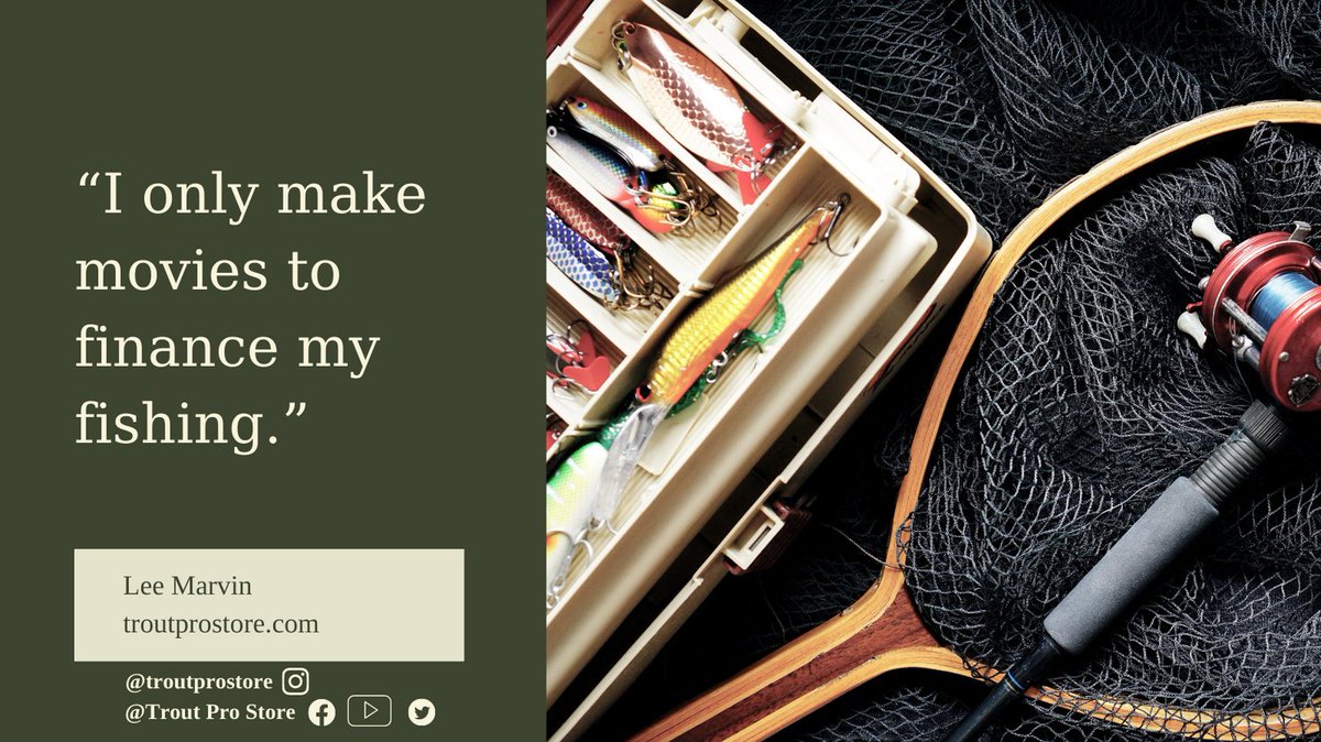 TroutProStore's tweet image. #troutpro #quoteoftheday #fishingquote
