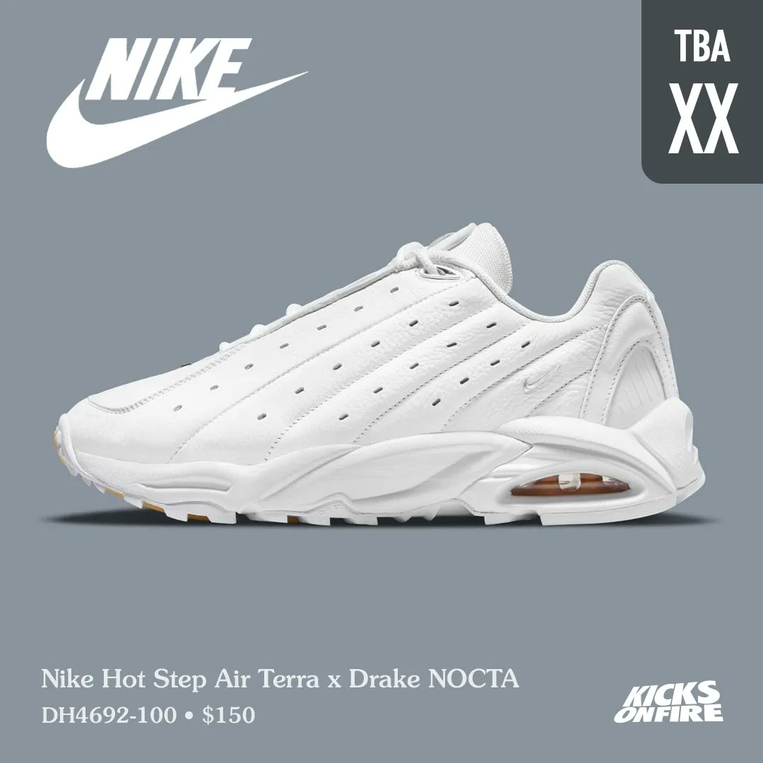 Air step. Nike hot Step Air Terra Drake. Nike Nocta hot Step Air. Кроссовки Nike hot Step Air Terra Nocta. Nike hot Step Air Terra Drake Nocta White.