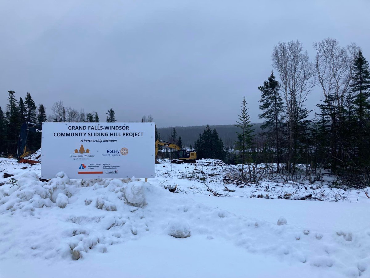 We are proud to support Town of Grand Falls-Windsor, Newfoundland and Labrador with this fantastic community project.

Grand Falls-Windsor Community Sliding Hill ❄️ 

Looking forward to sliding, hot chocolate and tons of fun!

#PeopleofAction