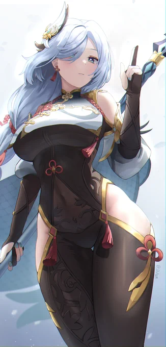 #原神 
#GenshinImpact 

申鶴 