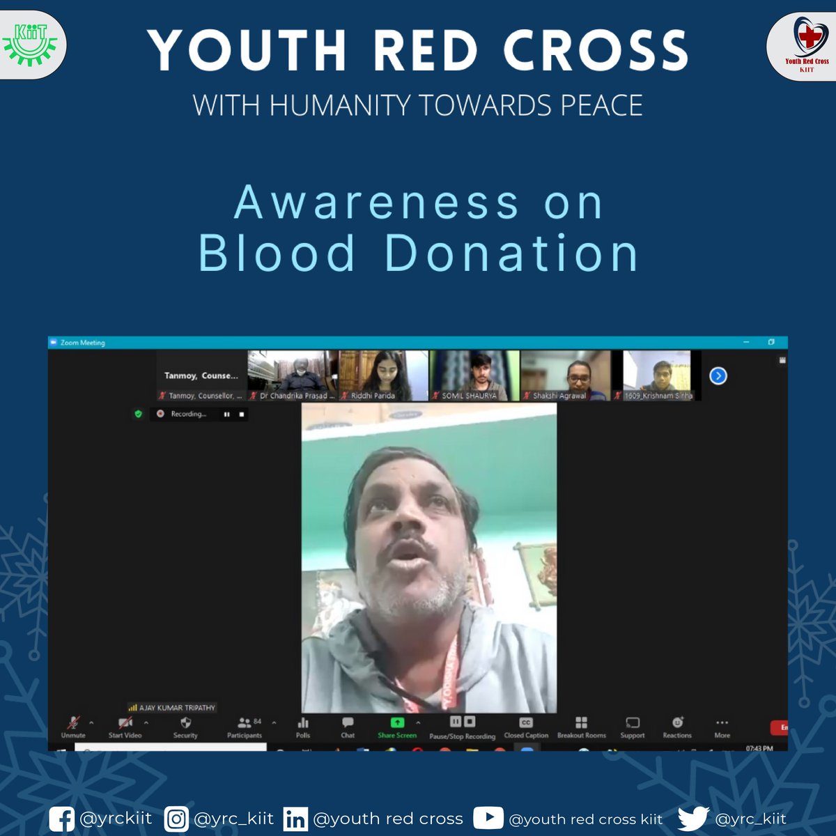 Youth Red Cross, KIIT tweet media