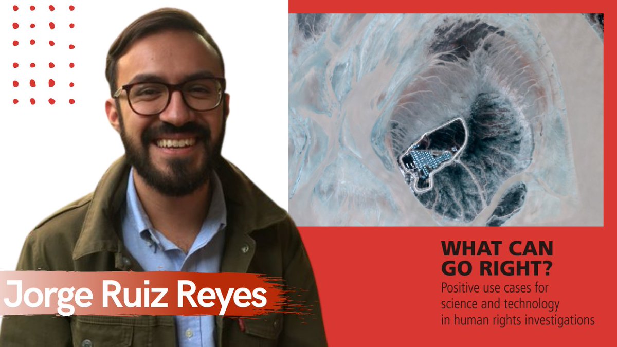 TJWG_AA's tweet photo. Jorge Ruiz Reyes (@jorgerure), one of the authors of "What Can Go Right?" discusses how civil society can use machine learning to help locate clandestine grave sites. Watch the full video here: https://t.co/aUsdX28OZY https://t.co/JFY7tnBa3q