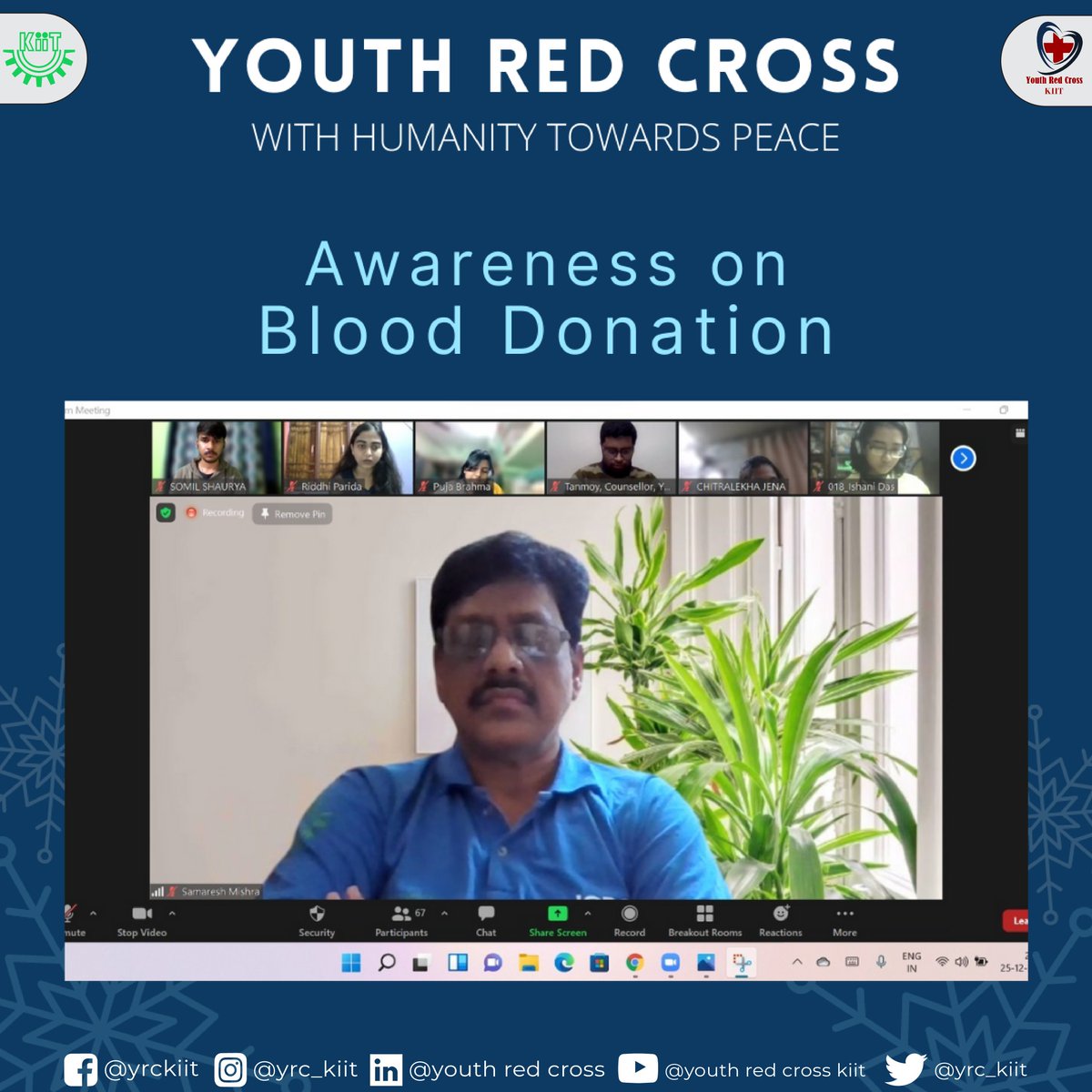 Youth Red Cross, KIIT tweet media