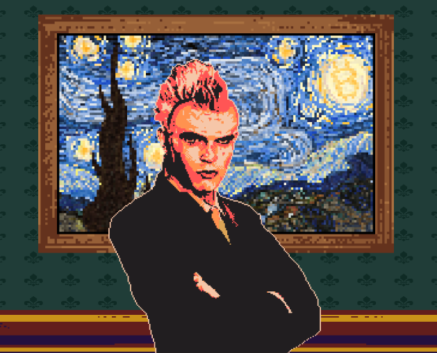 LouvreFinance's tweet photo. This is... This is just one of our handsome guards. Move on. https://t.co/3Cjxwhdtrj