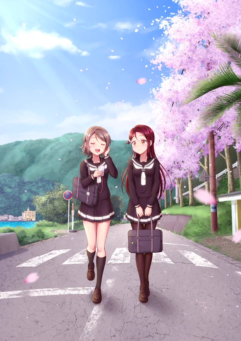 #2021年自分が選ぶ今年の4枚 
大人数や背景を描くのを頑張ったり、新しいブラシで絵を描いてみたり、今年も試行錯誤しながら悩み楽しみました
来年はもっと見てもらえるような絵を描いたり、本を出したりしたいです 