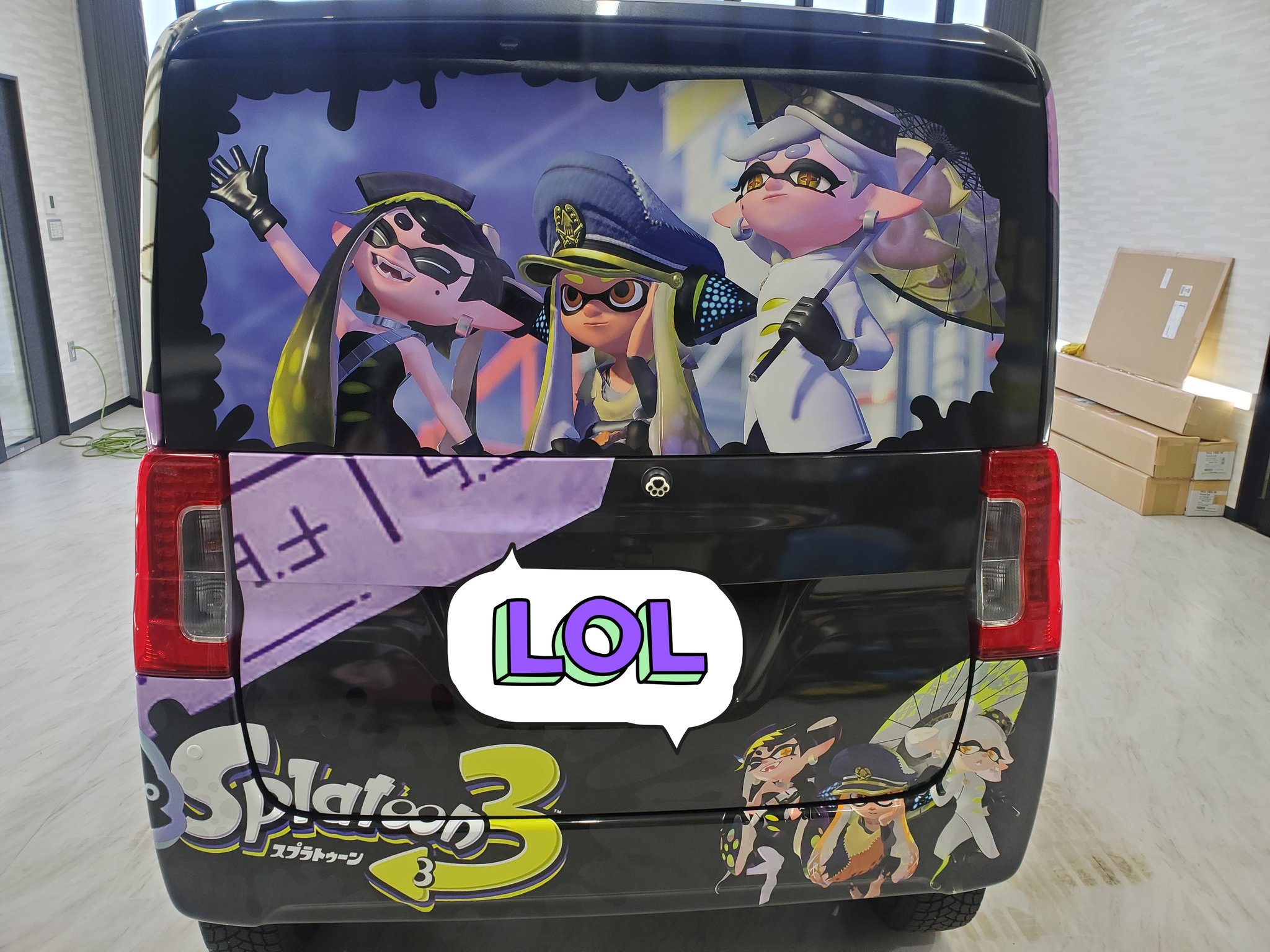 コーラゲップガール スプラ痛車の人 Colageppugirl Twitter