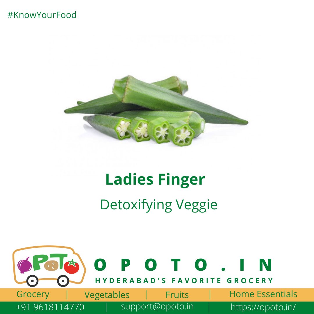 Opoto42754141's tweet photo. The slimy mucilage of this veggies has been found to flush out the toxins from the blood and several other parts of body. 
https://t.co/2dFz1teGry
#Opoto #LadiesFinger #FightsCancer #HealthyVeggie https://t.co/ZH33vIGBuk