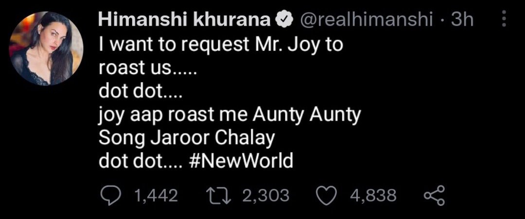 YoutuberMrJoy's tweet photo. Sare Aunty Aunty Kehnde ikk kudi nu😜🤣 https://t.co/c5qD6knCDN