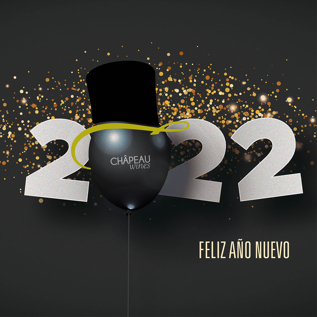 Para Châpeau Wines🎩 el año 2️⃣0️⃣2️⃣2️⃣ se presenta repleto de proyectos, ilusiones y sueños por cumplir. ¿Quieres compartirlos con nosotros? 🥂Brindamos porque así sea. Feliz y próspero año nuevo. ¡Salud y trabajo! 
#NocheVieja #FelizAñoNuevo #Feliz2022