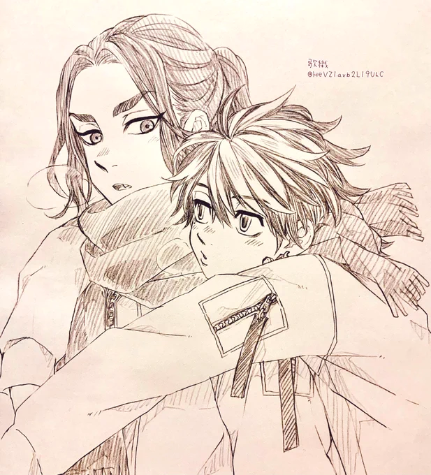 落書き…場地と一虎

#場地圭介 #羽宮一虎 