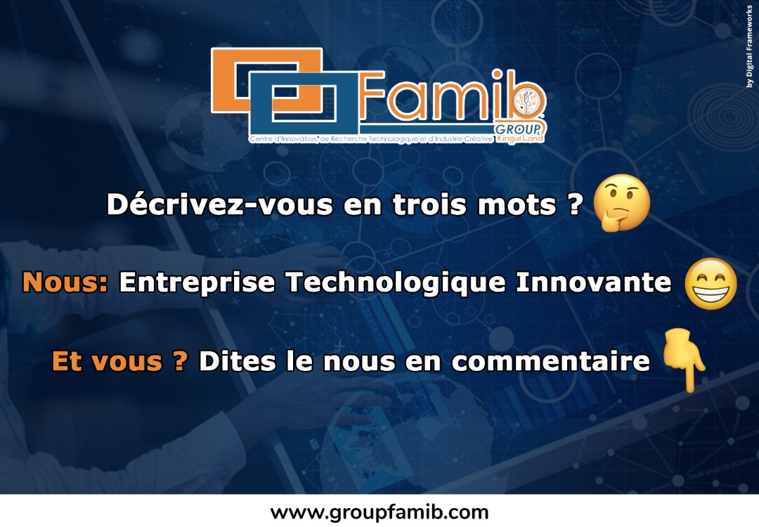 Famibgroup's tweet photo. A vos claviers
#quiz #solutionkingui #malinumerique #réseauxinformatique #transformationdigitale @AmadouDiawaraMl https://t.co/Q1TeMRQipo