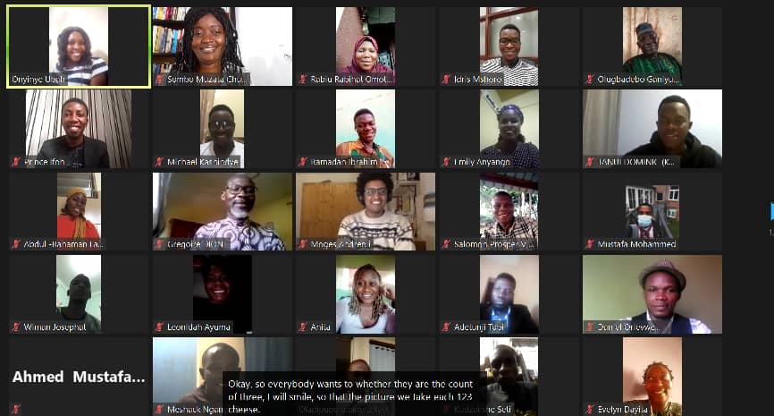 YalfAfrica's tweet photo. It was a highly educative and inspiring orientation experience for the newly selected Volunteers and Ambassadors of the Young African Leaders Forum yesterday. And this is how we'll wrap up 2021. See you all in 2022! We wish you a prosperous New Year. #TheAfricaWeWant #IMPACT5000 https://t.co/HvsgkaqKDY