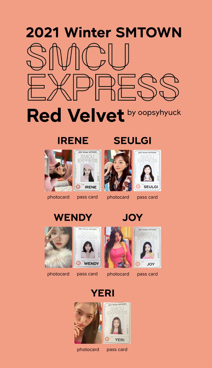 セール! red velvet smcu アルバム アイリーン イェリ - 通販 - www