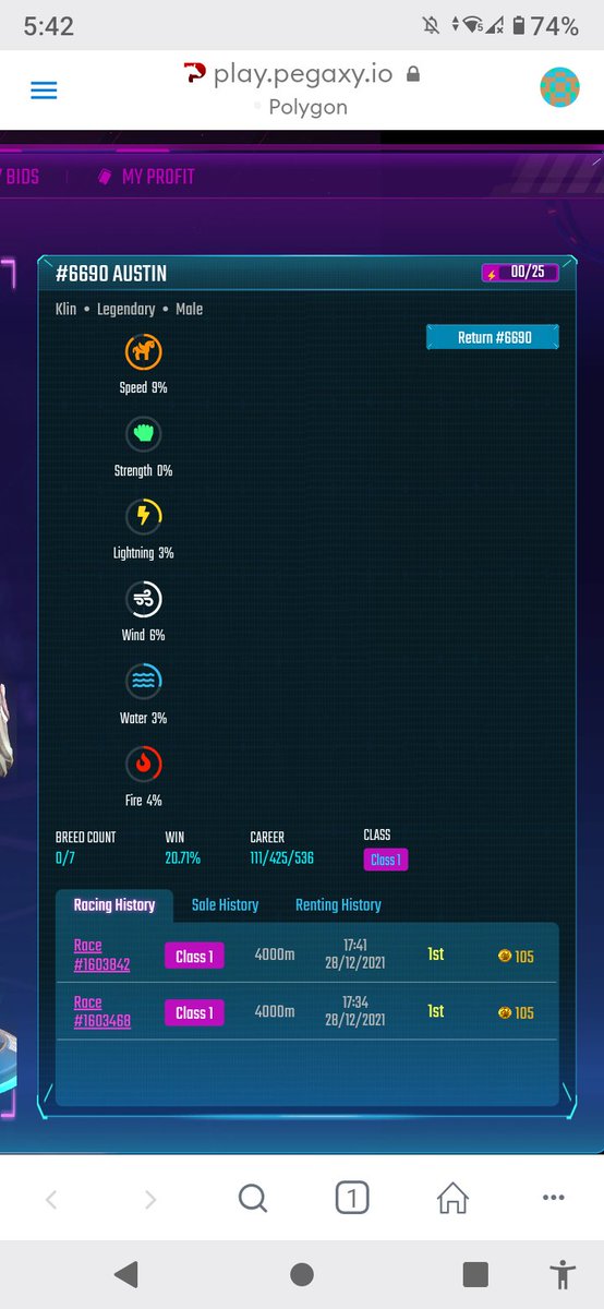 MainaQuinn's tweet photo. @PegaxyOfficial Thank you to the owner if this pega for not take back for almost 3 weeks. When time comes and you need to take it back because you need to breed him and want me to take good care of him here's my MM:
0xDf0A51A89b8cc65eCe7FC0847977081C35697E29 https://t.co/N18LwYtWxF